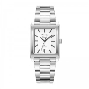 Alexandre Christie AC 1039 Silver White Man MDBSSSL